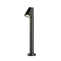 BIG WHITE (SLV) T-TUBE 70 POLE venkovní stojací svítidlo, GU10, jednoduché, IP65, max. 10 W, černé 1008016
