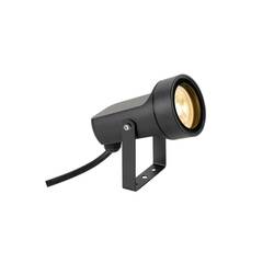 BIG WHITE (SLV) SYNA SHADE svítidlo se zemním hrotem, GU10, 1x max. 10 W, IP65, kulaté, černé 1008480