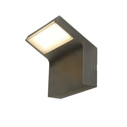BIG WHITE (SLV) ORDI II WL, nástěnné světlo pro povrchovou montáž, hranaté, 2200/3000 K, IP65, černá barva 1008721