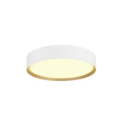 BIG WHITE (SLV) DECONA 30 CL, PHASE, povrchové stropní svítidlo, kulaté, 3000/4000K, 17 W, bílé/zlaté 1008919