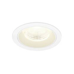 BIG WHITE (SLV) NUMINOS L Stropní vestavné svítidlo, 4000 K, 55°, IP20, kulaté, bílé 1009808