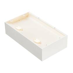VÝPRODEJ VZORKU BIG WHITE SHELL 30 nástěnné svítidlo, LED, 3000K, bílé 1000423