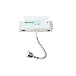 VÝPRODEJ VZORKU BIG WHITE MANA, nástěnné světlo, bodové, LED, 3000K, bílé / chrom, š/v/h 20/7,9/6,6 cm 1000615