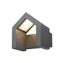 VÝPRODEJ VZORKU BIG WHITE BONA venkovní nástěnné svítidlo LED, IP54, antracit, 3000K 1000797