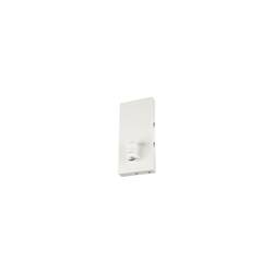 VÝPRODEJ VZORKU BIG WHITE FENDA Basis nástěnné svítidlo, E27, bílé, bez stínítka, max. 40W 1001272
