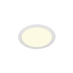 BIG WHITE SENSER 24 Indoor, stropní vestavné LED svítidlo kruhové, bílé, 3000K 1003010
