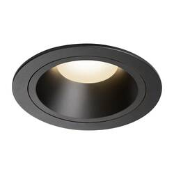 BIG WHITE NUMINOS DL L vnitřní LED zápustné stropní svítidlo černá/černá 3000 K 40° 1003940