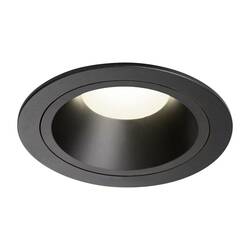 BIG WHITE NUMINOS DL L vnitřní LED zápustné stropní svítidlo černá/černá 4000 K 40° 1003964