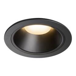 BIG WHITE NUMINOS DL XL vnitřní LED zápustné stropní svítidlo černá/černá 2700 K 20° 1003985