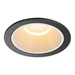 BIG WHITE NUMINOS DL XL vnitřní LED zápustné stropní svítidlo černá/bílá 2700 K 20° 1003986