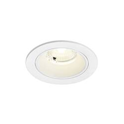 BIG WHITE (SLV) NUMINOS S Stropní vestavné svítidlo, 4000 K, 40°, IP20, kulaté, bílé 1009482