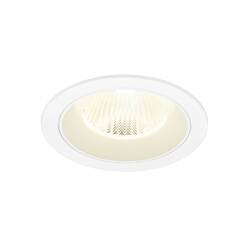 BIG WHITE (SLV) NUMINOS L Stropní vestavné svítidlo, 4000 K, 40°, IP20, kulaté, bílé 1009805