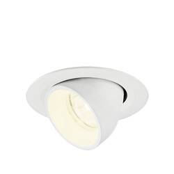 BIG WHITE (SLV) NUMINOS GIMBLE XS Stropní vestavné svítidlo, 4000 K, 20°, IP20, kulaté, bílé 1010072