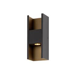 BIG WHITE (SLV) FLATT II nástěnné svítidlo pro povrchovou montáž, PHASE, 2700 K, 9. 5 W, černá 1010102