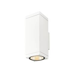 BIG WHITE (SLV) THEO PRO L nástěnné svítidlo pro povrchovou montáž, up/down, DALI, P2, 2700 K, 30 W, Touch, 24°, bílá 1010192