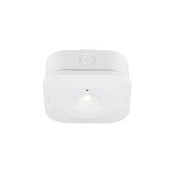 BIG WHITE (SLV) P-LIGHT Povrchové stropní svítidlo, čtvercové, 6000K, 1.2 W, bílé 1010508