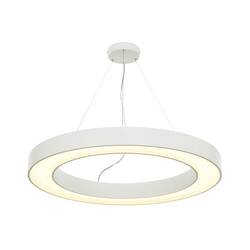 BIG WHITE MEDO RING 90, závěsné svítidlo, LED, bílé, pr. 90 cm, vč. ovladače LED 133851