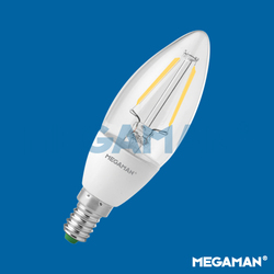 MEGAMAN LC1503.2dCS LED svíčka 3.2W E14 2700K stmívatelná LC1503.2dCS/WW/E14