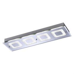 LEUCHTEN DIREKT is JUST LIGHT LED stropní a nástěnné svítidlo, chrom, sklo 4000K LD 11573-17