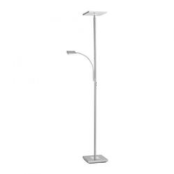PAUL NEUHAUS LED osvětlení stropu se čtecí lampou, stojací svítidlo, ocel 3000K LD 11710-55