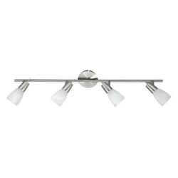 LEUCHTEN DIREKT is JUST LIGHT LED stropní svítidlo, 4-ramenné, ocel, nastavitelné, 3000K LD 11864-55