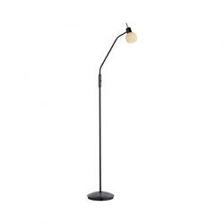 JUST LIGHT LED stojací svítidlo černé, vypínač, flexibilní nastavitelné, do obývacího pokoje 3000K