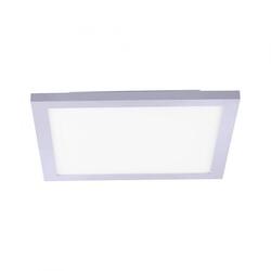 LEUCHTEN DIREKT is JUST LIGHT LED panel, stropní svítidlo, stříbrná, ultraploché 3000K LD 14350-21