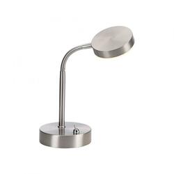 LEUCHTEN DIREKT LED stolní lampička stříbrná barva 3000K LD 14419-55