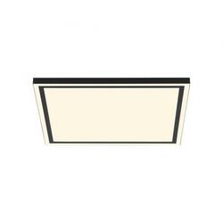 JUST LIGHT LED stropní svítidlo 45x45cm, černá, dálkové ovládání, CCT, ovládané přes aplikaci Tuya stmívatelné 2700-5000K