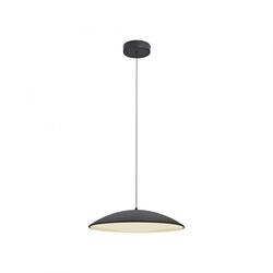 JUST LIGHT Kolekce Schöner Wohnen LED závěsné svítidlo LENTE, černé, stmívatelné, paměťová funkce, krokově stmívatelné 3000K