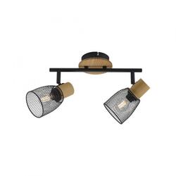LEUCHTEN DIREKT is JUST LIGHT Stropní svítidlo dřevo / kov E14 patice spot bodové svítidlo LD 15192-79