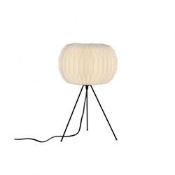 LEUCHTEN DIREKT stolní lampa, 3 nohy, černá, kov, bílé stínítko z umělé hmoty, šňůrový vypínač