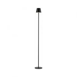 JUST LIGHT LED bateriové svítidlo černé, stojací a stolní lampa, dotykový stmívač, IP54 pro venkovní použití 3000K