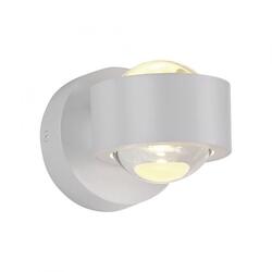 JUST LIGHT Kolekce Schöner Wohnen LED nástěnné svítidlo CHIA, bílé, Up- & Down Light 3000K