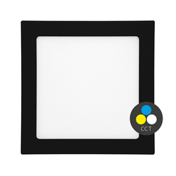 Ecolite SMD panel 17x17cm, 12W, CCT, IP44, 960lm LED-WSQ-CCT/12W/CR