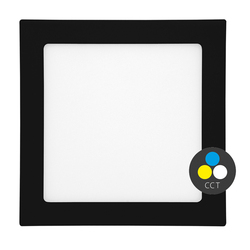 Ecolite SMD panel 22.5x22.5cm, 18W, CCT, IP44, 1550lm LED-WSQ-CCT/18W/CR