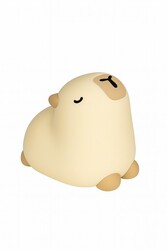 LED2 dětská lampička Kapybara LED teplá bílá nabíjecí USB