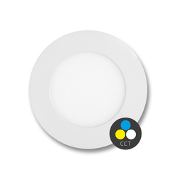 Ecolite SMD kruh 12cm 6W CCT IP44 480lm LED24V-WSL-CCT/6W/BI