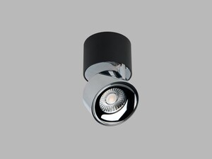 LED2 11508335DT KLIP ON, BC DIM 11W 3000K stropní chrom/černé