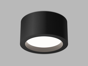 LED2 1235553CS Stropní svítidlo KAPA ON 19, B CASAMBI 25W 3000K/3500K/4000K černá