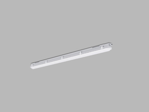 LED2 1240751EM Stropní svítidlo DUSTER PRO 120 21-40W 3000K/3500K/4000K Emergency 3h UGR šedá