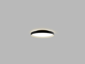 LED2 12748537CSTW Stropní svítidlo MOON 40, BCH CASAMBI TW 36W (30+6) 3000K-4000K černá/šampaň