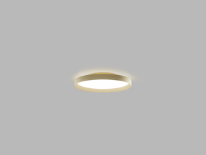 LED2 1274877CSTW Stropní svítidlo MOON 40, G CASAMBI TW 36W (30+6) 2700K-4000K zlatá