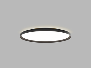 LED2 1275073DTW Stropní svítidlo MOON 80, B DALI TW/PUSH TW 88W (76+12) 2700K-4000K černá