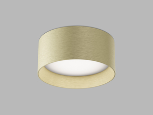 LED2 1481457D Stropní svítidlo ZETA ON L, G DALI/PUSH 20W 3000K/3500K/4000K UGR zlatá