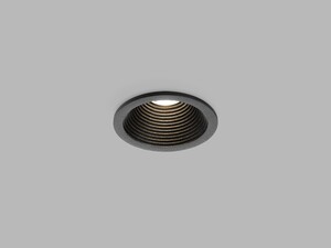 LED2 SPLASH, B 7W 3000K IP54 ZÁPUSTNÉ ČERNÉ 2111033