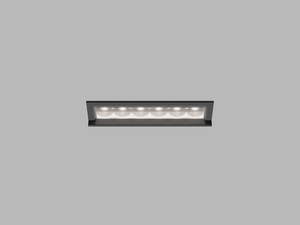 LED2 2560473DT Zápustné svítidlo RIVA MINI WW 6, B TRIAC 10W 2700K/3000K/4000K UGR černá