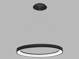 LED2 3271953DT BELLA SLIM 78 P-Z, B DIM 60W 2CCT 3000K/4000K závěsné černé