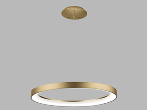 LED2 3271977DTW Závěsné svítidlo BELLA SLIM 78 P-Z, G DALI TW/PUSH TW 60W 2700K-4000K zlatá