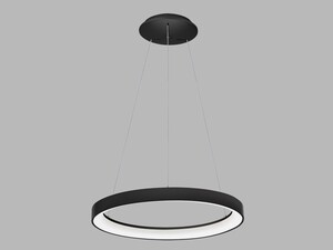 LED2 3273253D BELLA SLIM 58 P-Z, B DALI/PUSH DIM 48W 2CCT 3000K/4000K závěsné černá